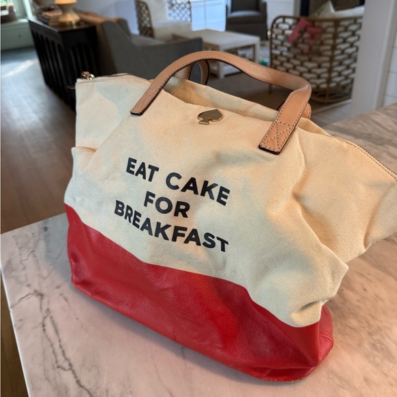 Kate Spade Eat Cake for Breakfast Tote - Picture 2 of 15